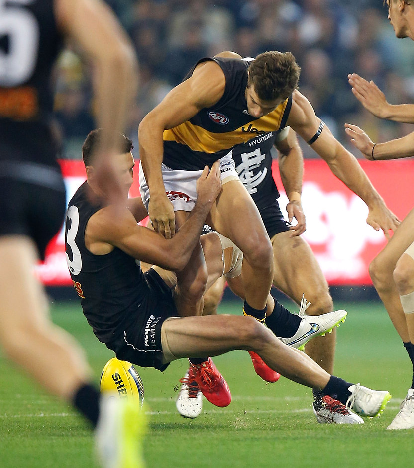 AFL 2015 Rd 01 - Carlton v Richmond Any rough stuff this Thursday will have players sweating over a long weekend - ${keywords}
